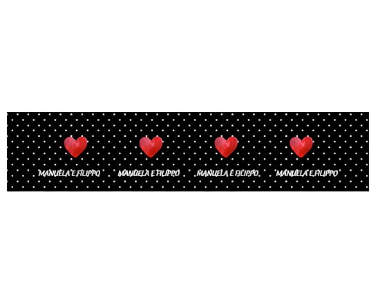 Sciarpa in Pile Dark pois