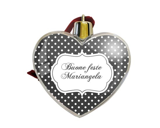 Cuore di Natale Shabby chic
