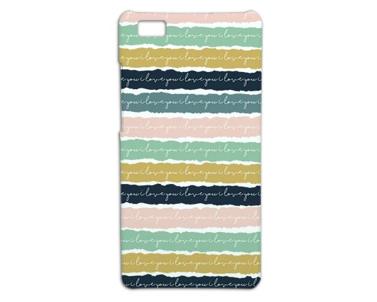 Cover p8 Lite 3D Romantic bands