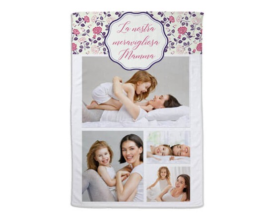 Coperta 150x100 Texture di rose