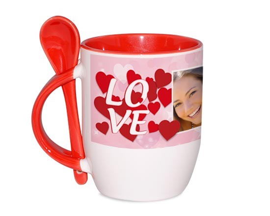 Tazza con Cucchiaino Storm of hearts