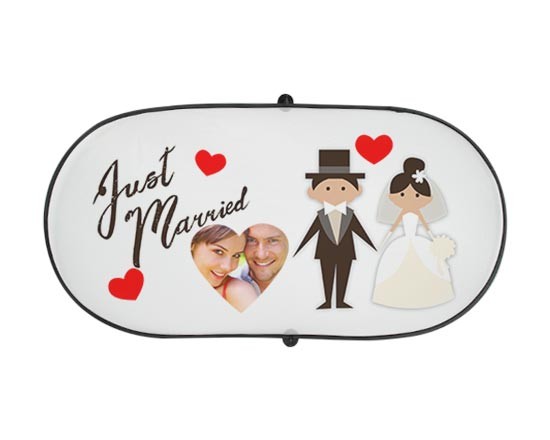 Parasole per Auto Grande Just Married
