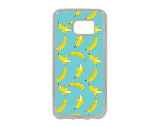 Cover Samsuns s7 con grafica con banane