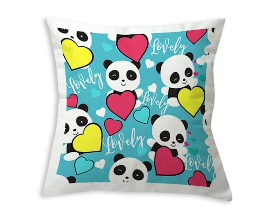 Cuscino classico Lovely panda