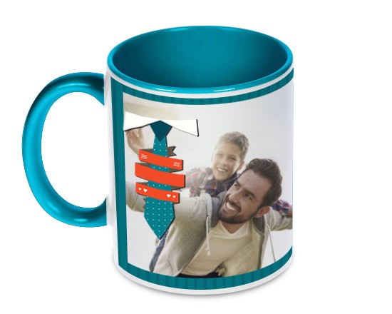 Tazza panoramica con grafica per papà