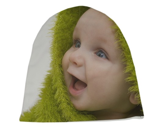 cappello in pile lungo personalizzato