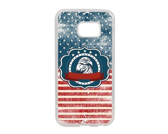 Cover in silicone Galaxy S6 Edge Aquila