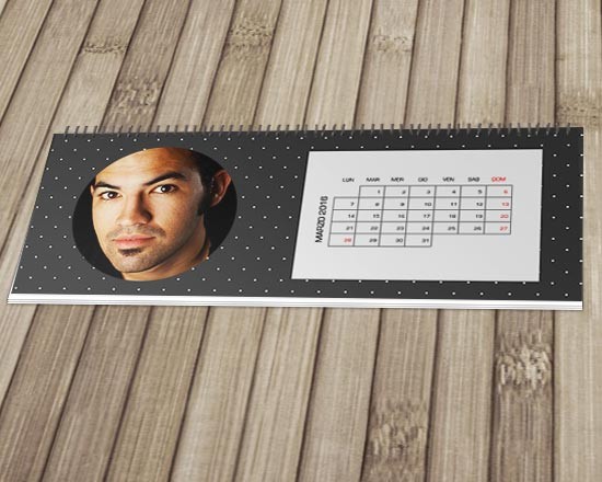 Un calendario strepitoso nella nuance sofisticata