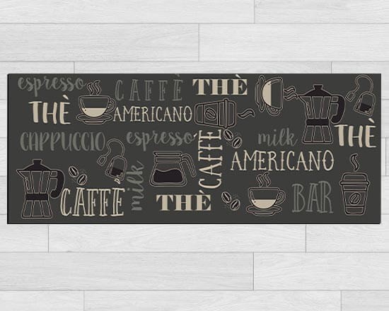 Passatoia personalizzata Coffee
