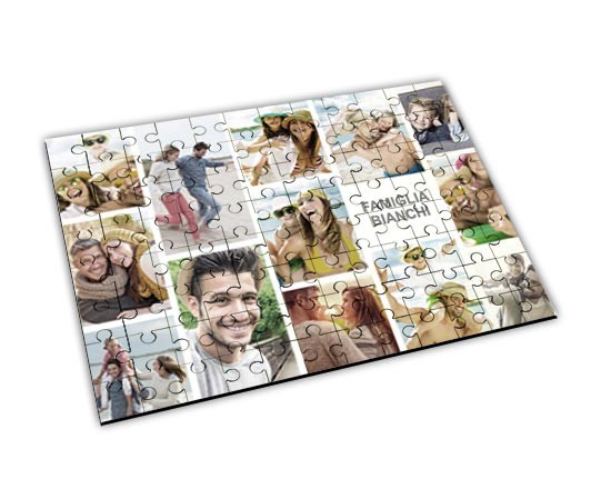 Puzzle in masonite 13 riquadri