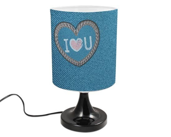 Lampada Tonda Rotante Love Jeans