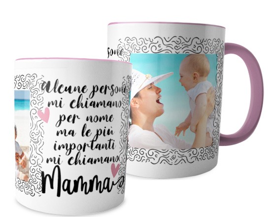 Tazza panoramica Citazione mamma