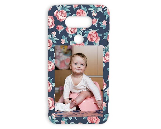 Cover con grafica piena di rose