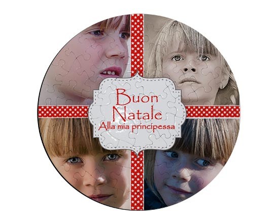 Crea puzzle rotondo 4 stars