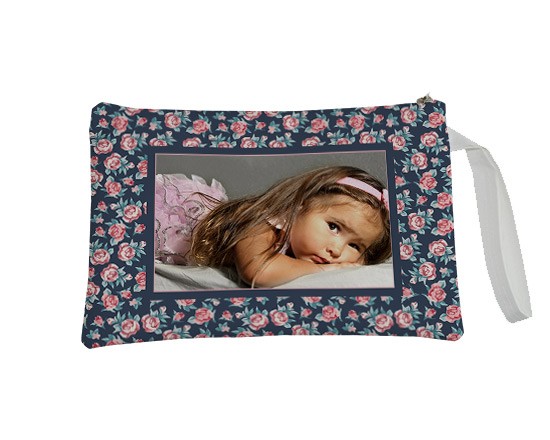 Pochette personalizzate cornice di rose