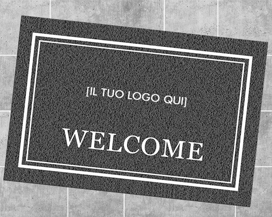 Zerbino promozionale Medium Welcome