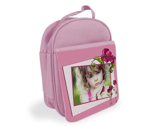 Il porta pranzo personalizzato con fiori