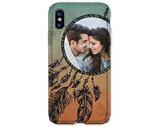 Cover Trasparente iPhone X Acchiappasogni