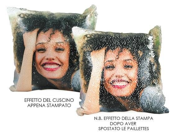effetto paillettes disordinate