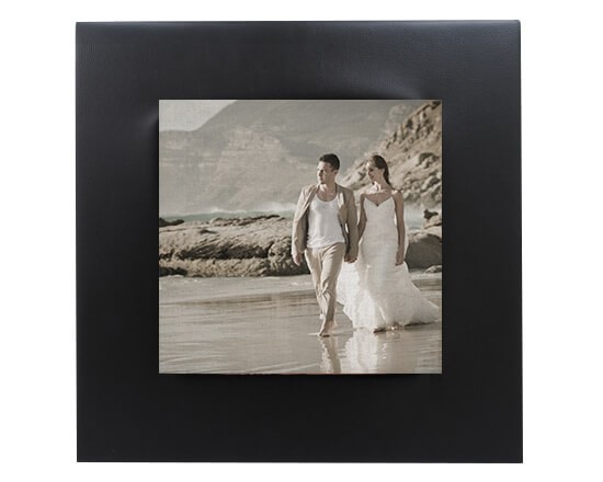 Tela fashion con cornice nera