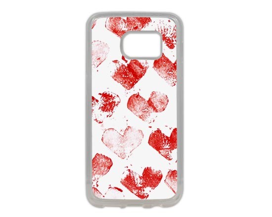 Cuori rossi per cover Samsung S7 Edge