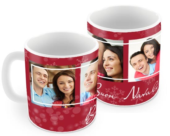 Tazza panoramica Red Christmas