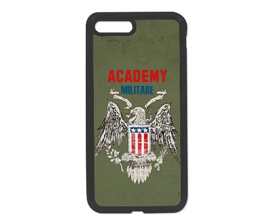 Cover in Silicone iPhone 7 Plus Accademia militare