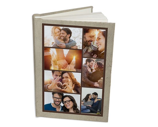 Agenda 9x13 Beige Collage