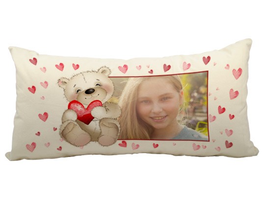 Cuscino Canvas 60x30 Sweet teddy bear