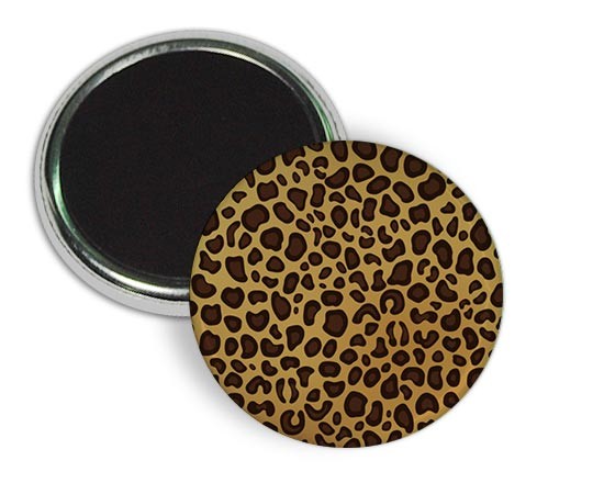 magnete da frigo maculato marrone