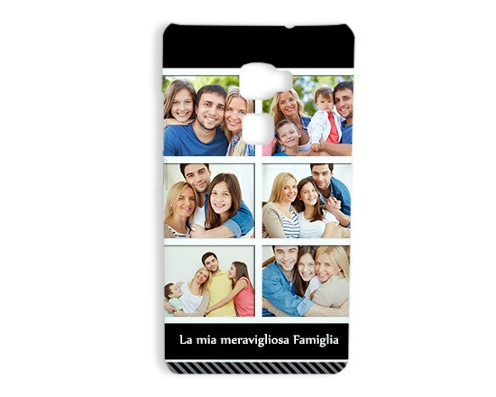 Cover 3D Huawei Mate S Black collage