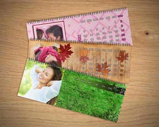 Calendari Personalizzati da Scrivania