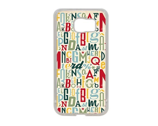 lettere e simboli su cover Samsung S6