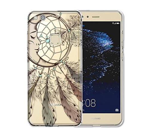 Cover trasparente Huawei P10 Lite Luna Acchiappasogni