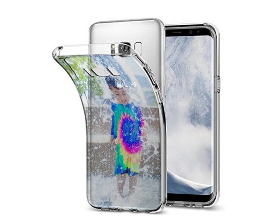 Crea Cover Trasparente Galaxy S8 Plus