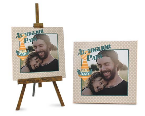 Mattonella arredo da donare al papà