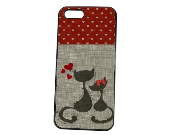 Cats in Love su Cover iPhone 5S
