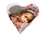 Riquadro Fiorato su Cuscino Cuore Elite - Cuscino Elite Cuore Riquadro Fiorato su Cuscino Cuore Elite - Cuscino Elite Cuore