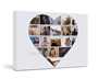 Cuore Foto Collage - Collage su Tela Cuore Foto Collage - Collage su Tela