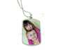 Collana Ciondolo Rettangolare con Foto - Collana con ciondolo rettangolare Collana Ciondolo Rettangolare con Foto - Collana con ciondolo rettangolare