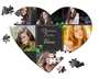 Foto su Puzzle Cuore A4 - Puzzle Cuore Personalizzato A4 Foto su Puzzle Cuore A4 - Puzzle Cuore Personalizzato A4