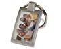 Portachiavi in metallo rettangolare - Portachiavi con Foto Personalizzata Portachiavi in metallo rettangolare - Portachiavi con Foto Personalizzata